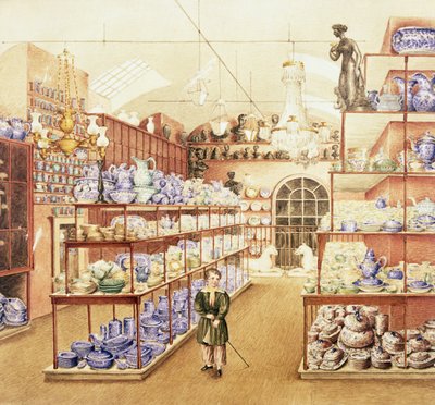The Interior of a China Shop by Mary Ellen Best